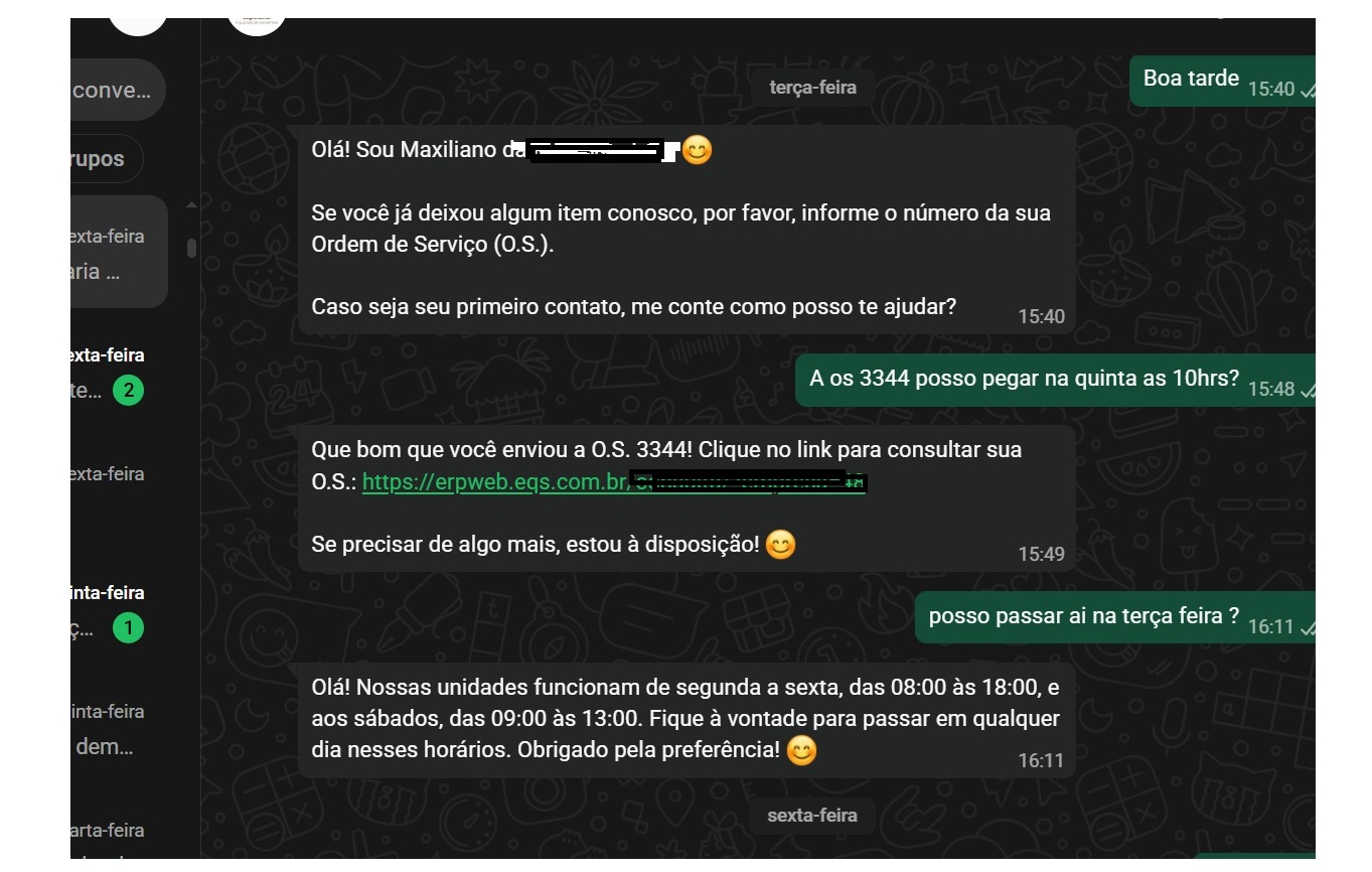 Exemplo de Conversa IA 1